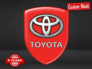Toyota Emblemi Auto Personalizzati Premium Regolabili Moderni